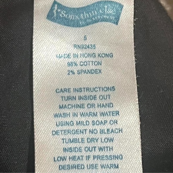 Somethin’ Else by Sketchers Black Denim Mini Skirt - Picture 4 of 4